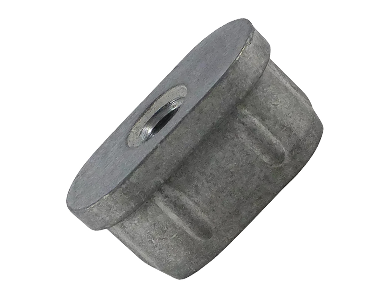 Oval threaded tube inserts